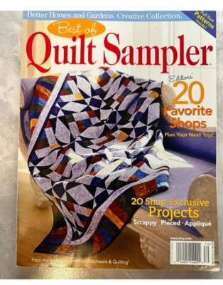 Better Homes & Gardens Creative Collection Best of Quilt Sampler Magazine 2007-image