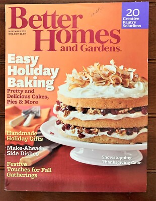 Vintage Better Homes and Gardens -Easy Holiday Baking 2011-image