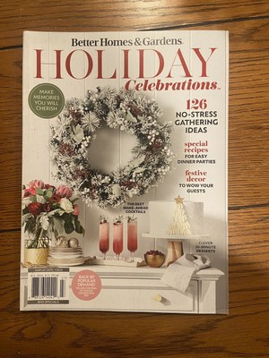 Better Homes & Gardens Holiday Celebrations Magazine Issue 36  - 126 No-Stress-image