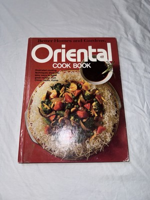Vintage Better Homes and Gardens Oriental 1977 Hardcover Cookbook-image