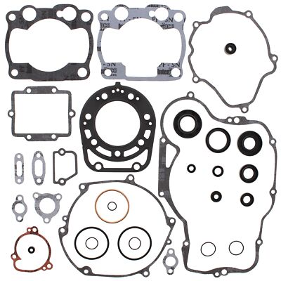 Kawasaki KDX 250, 1991-1994, Complete Gasket Set with Seals - KDX250-image