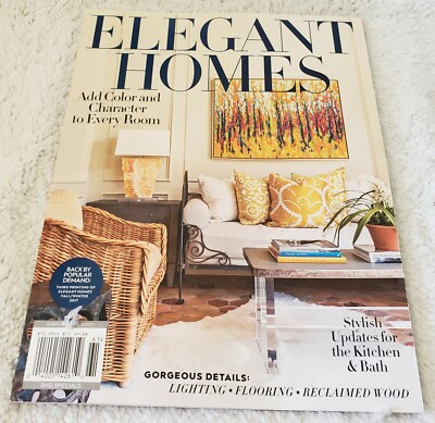 Better Homes & Gardens ☆ ELEGANT HOMES  MAGAZINE ☆ Spring Summer 2021 ☆ New-image