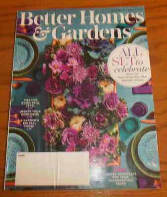 Better Homes & Gardens November 2021, Back Issue-image