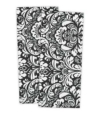 DII Cotton Damask Kitchen Dish Towels, 28 x 18