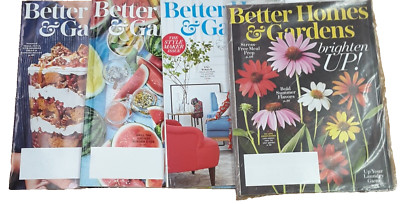 Better Homes and Gardens Magazines Set Of 4 Issues Sept 2017 July Aug Nov 2018-image