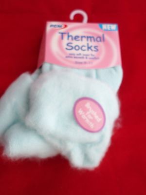1 Pair PGM Brushed Bed Sleep Women ThermalSocks Soft Cozy Warm 9-11-image