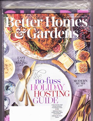 BETTER HOMES & GARDENS MAGAZINE----NOVEMBER 2019-image
