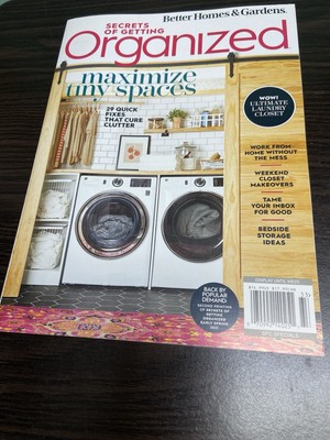 Better Homes & Gardens Secrets of Getting Organized September 2023 Magazine-image