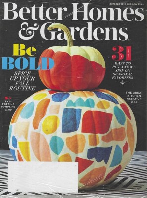Better Homes & Gardens Magazine - October 2020 - New in Bag-image