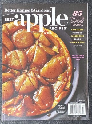 Best Apple Recipes ~ Better Homes And Gardens Magazine 2024 ~ 85 Sweet Dishes-image