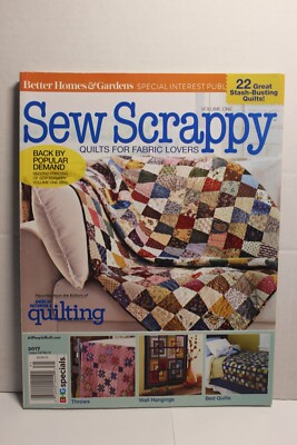 Better Homes & Gardens Special Sew Scrappy Quilts For Fabric Lovers Volume 1-image