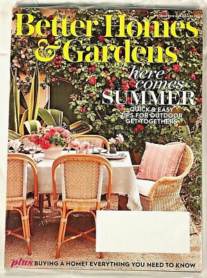 BETTER HOMES & GARDENS Magazine JUNE 2018 Home Buying Guide, Outdoor Party Tips -image
