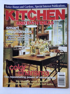Better Homes and Gardens Kitchen and Bath Ideas Magazine Winter 1998/99-image