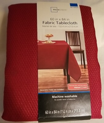Fabric Tablecloth Kitchen Dining Room 60