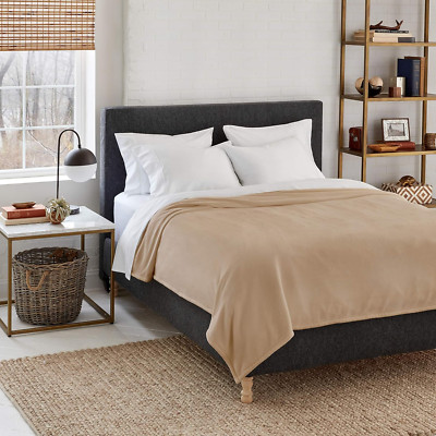 - Twin Heated Blanket, Soft Brushed Microplush Electric Blanket, Warm & Cozy Bed-image