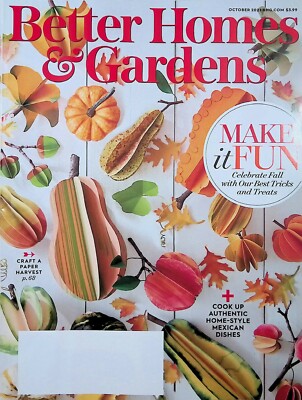 Better Homes and Gardens - October 2021 - Celebrate Fall, Crafts, Recipes-image