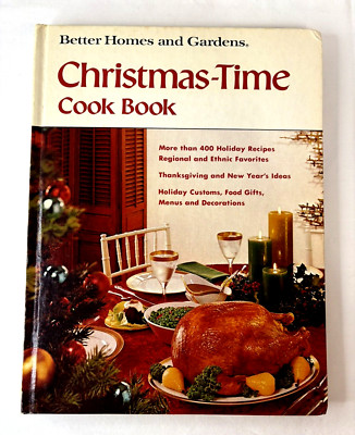 Vintage 1974 Christmas-Time Cook Book Better Homes and Gardens Hardcover-image