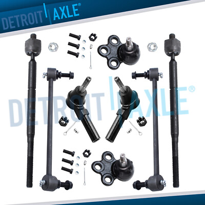 New 8pc Complete Front Suspension Kit for Chevrolet Equinox Torrent Saturn Vue-image