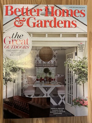 Better Homes & Gardens Magazine January 2021  The Great Outdoors-image