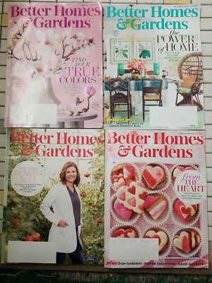 Better Homes & Garden magazines - Lot of 4- 2020 Jan/Feb/April/September -image