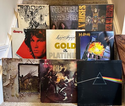 CLEARANCE Classic Rock Vinyl LP's #2 With $6 Flat Shipping Per Order 6/4-image