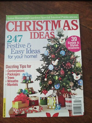 BETTER HOMES and GARDENS Special Interest Publications Christmas Ideas 2010-image