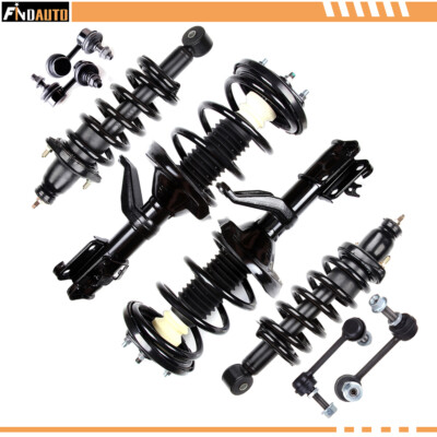 For 2002-2006 Honda CR-V Front Rear Complete Strut Assembly & Sway Bar Links-image