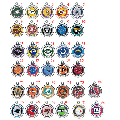 New Football Glass Cabochon Charms-image