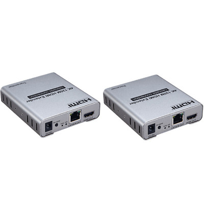 4K 120M HDMI Extender Cascade Connection over Cat5e/6 RJ45 Cable HDMI Splitter F-image