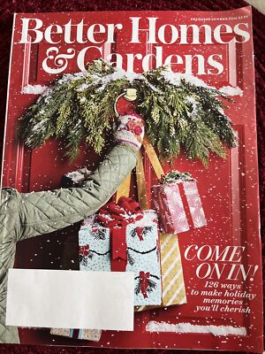 Better Homes & Gardens Magazine -- December 2019 -- Holiday Memories-image