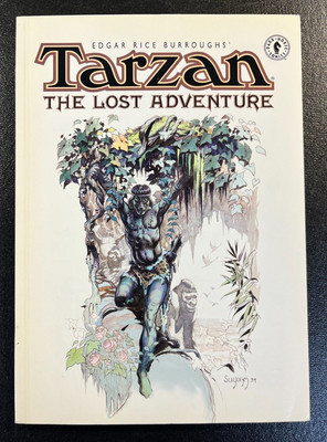 Edgar Rice Burroughs TARZAN Lost Adventure 1 ARTHUR SUYDAM Cover Dark Horse-image