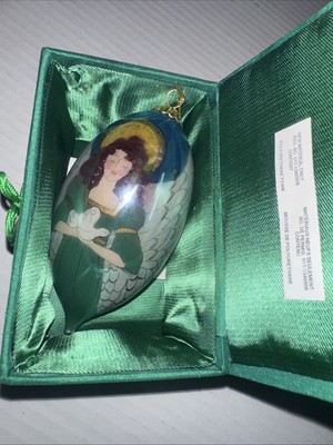 Pier 1 Imports LI BIEN Angel Tears Drop Ornament Glass In original box-image
