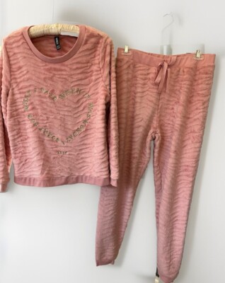 XOXO cozy pink lounge set-image