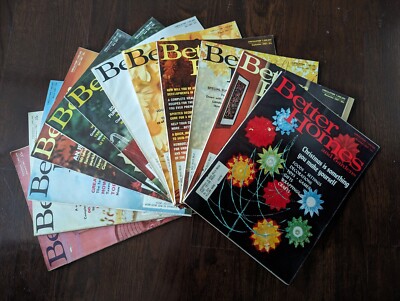 Lot 12 BETTER HOMES & GARDENS 1967 magazine Complete Year CHRISTMAS-Recipes-ADS-image