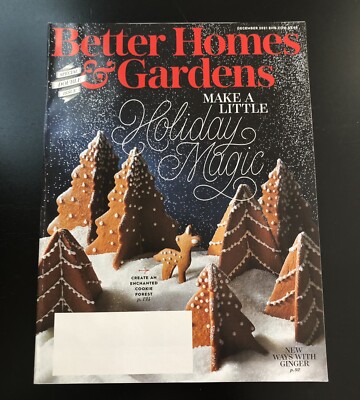 Better Homes And Gardens Magazine December 2021 Issue Holiday Magic-image