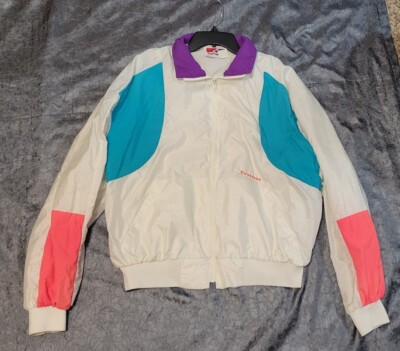 90's Swingster Made in USA Firestone Vintage Nylon Zip Up Jacket Unisex Size XL-image