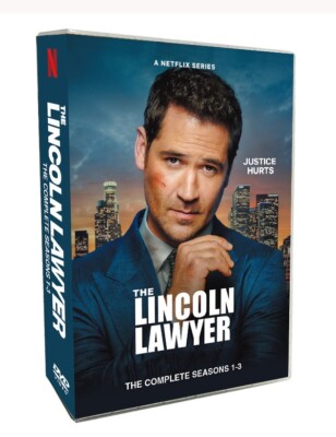 The Lincoln Lawyer: The Complete season 1-3 (DVD, 2024, 9-Disc Set) New-image