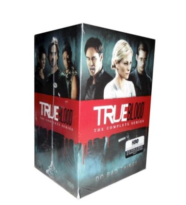 True Blood The Complete Series Seasons 1-7 ( DVD 33-Disc Box Set ) New & Sealed-image