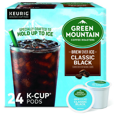 Green Mountain Coffee Roasters Brew Over Ice Classic Black, K-Cups, 24 Count-image