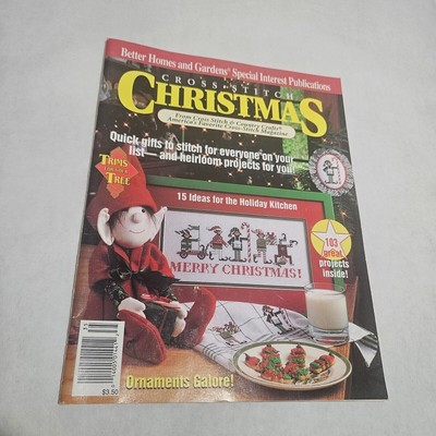 Cross Stitch Christmas 1993 Magazine Better Homes and Gardens 103 projects-image