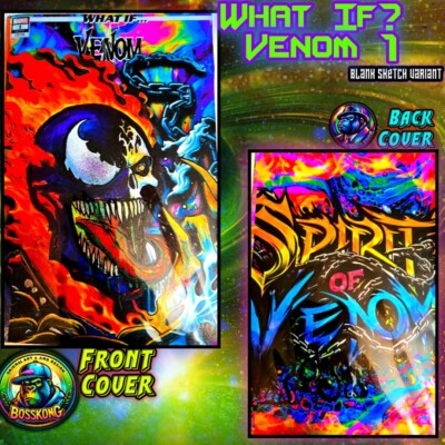 What If? Venom 1 Silverback Graphix's BossKong Original Art Sketch Cover-image