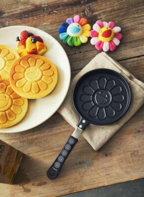 Takashi Murakami Flower Design Art Pancake Pan Import From Japan New 2021 Ver JP-image