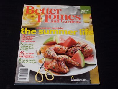 2010 JUNE BETTER HOMES & GARDENS MAGAZINE - THE SUMMER LIFE COVER - E 2792-image