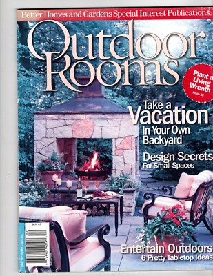 Vintage Better Homes & Gardens - Outdoor Rooms - Summer 2010-image