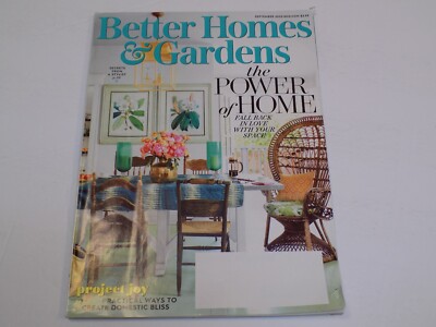 Better Homes Gardens Magazine Sep 2020 Power of Home Project Joy Domestic Bliss+-image