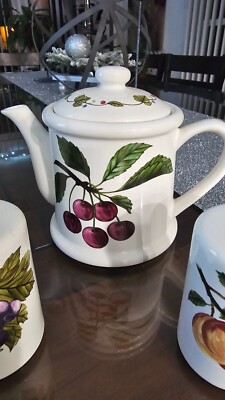 Jay Import Company with TeaPot, Creamer, and salt and pepper Floral Design-image