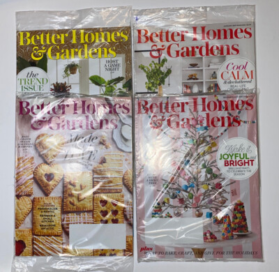 Four Better Homes & Gardens Magazines in Packages  2019-image