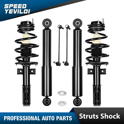 Front Struts Rear Shocks Sway Bars for Chevy Traverse Buick Enclave GMC Acadia-image