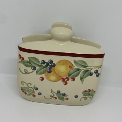 Abundance Fruit Design Napkin Holder Jay Import-image