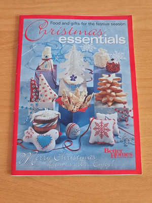 Better Homes And Gardens Christmas Essentials Mini Magazine Festive Holidays-image